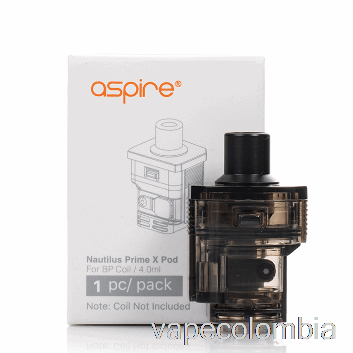 Vape Desechable Aspire Nautilus Prime X Cápsulas De Repuesto 4ml B-pod (bp Mesh)